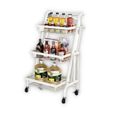 Organizador Vertical de Cocina con Ruedas – 3 Niveles Desmontables (95 cm)