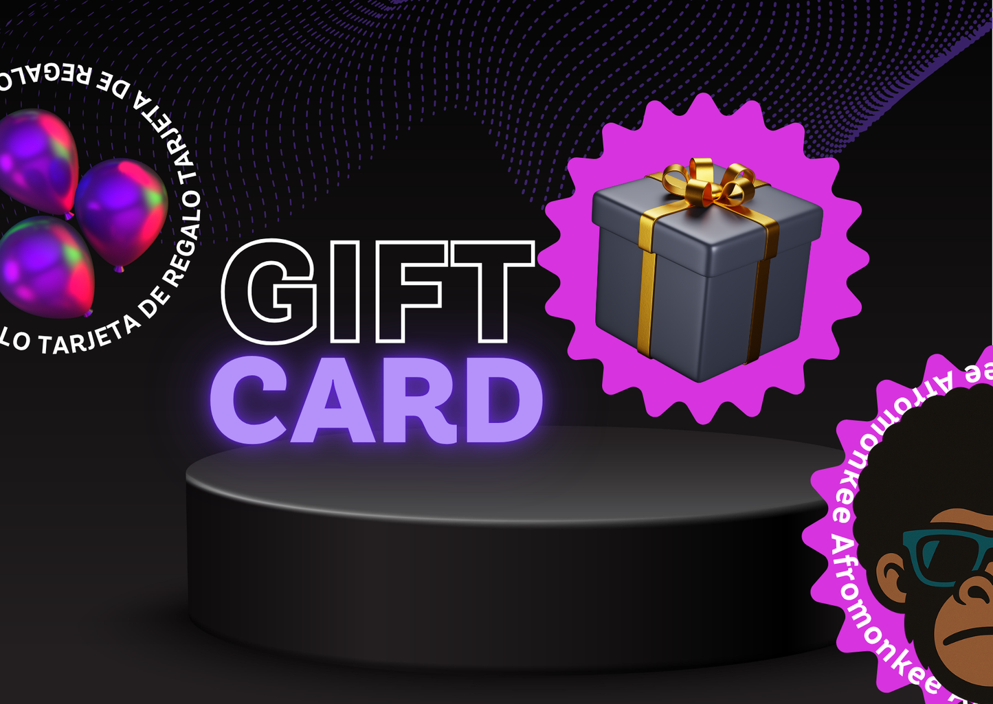 Tarjeta de regalo Afromonkee