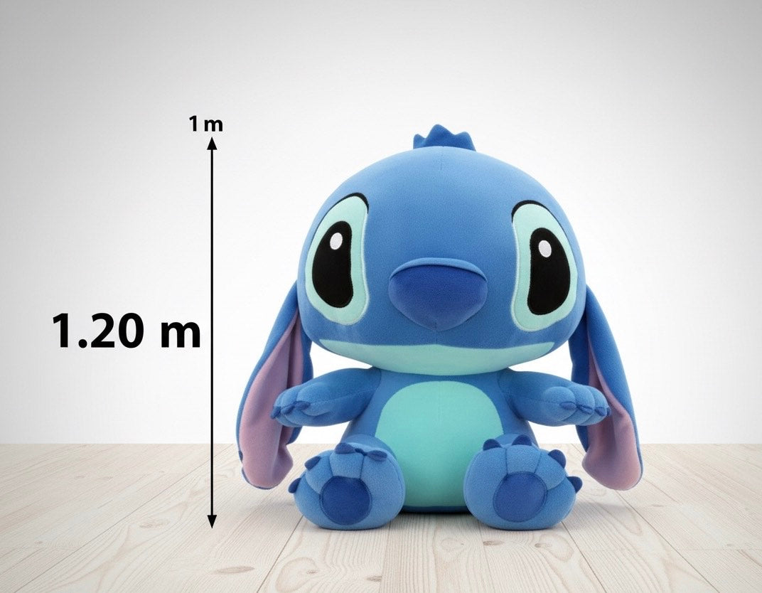 🩵 Stitch Gigante 1.20 m – Tu compañero gigante está aquí! 🩵
