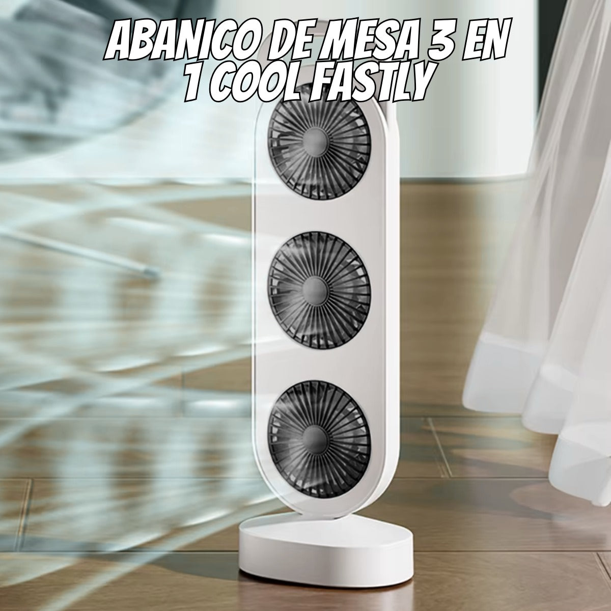 Abanico de mesa 3 en 1 cool fastly