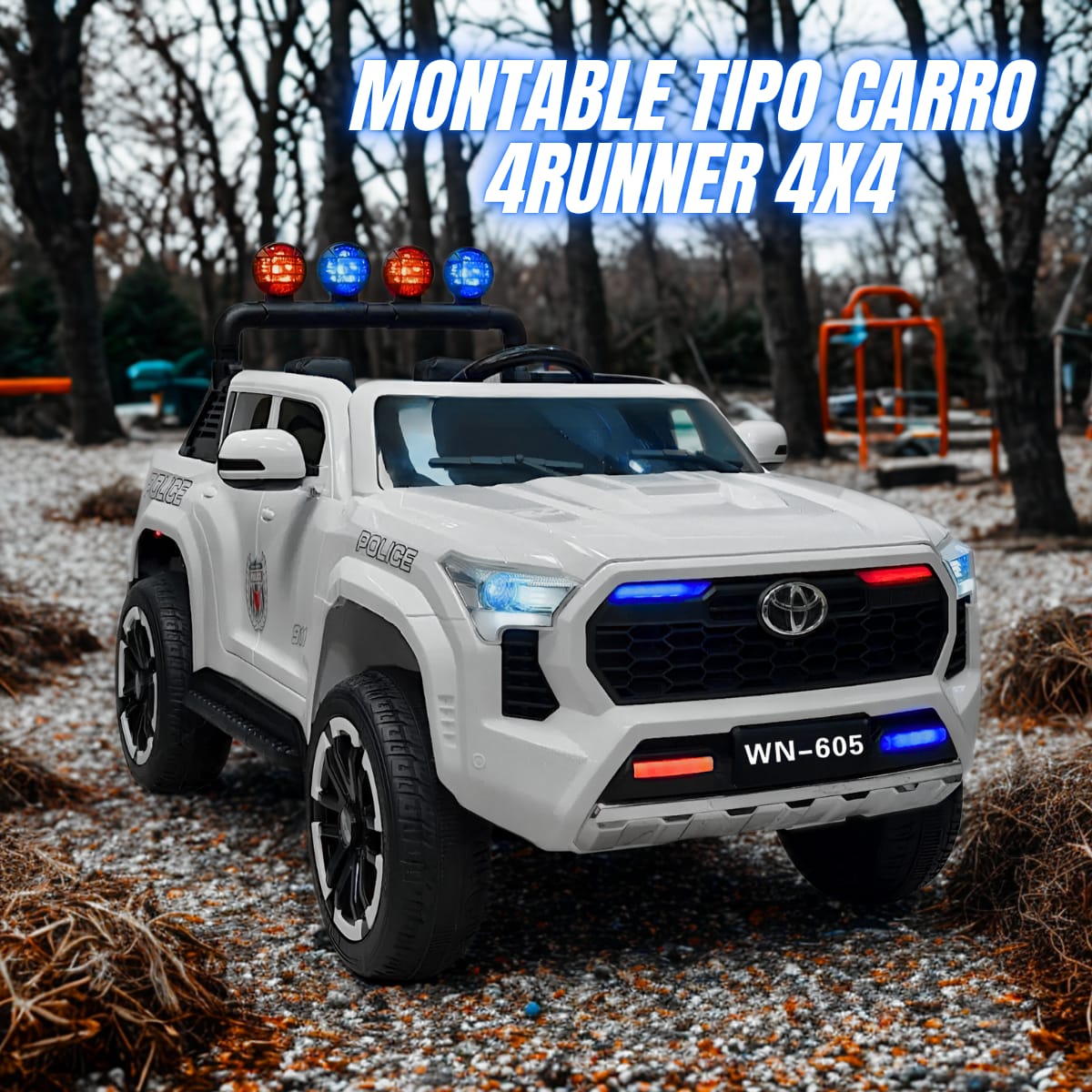 Montable tipo carro 4runner 4x4 wn-605