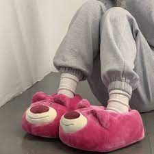 Pantuflas Lotso – Comodidad con aroma a ternura 26cm