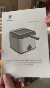 Freidora teska deep fryer 2.5l