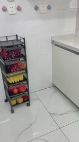 Organizador vertical cuadrado 5 compart 95cm